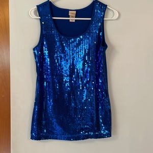 💕5/$25 closet clean out💕 Covington sparkly tank.